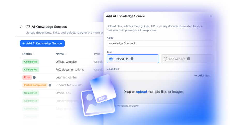 Up-to-date knowledge