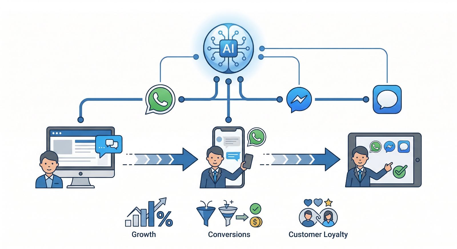 The Tangible Business Impact: Growth, Conversions, and Customer Loyalty