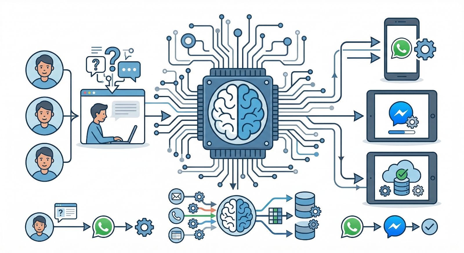 Deconstructing the Technology: How Cross-Platform Chatbots Achieve Seamless Integration