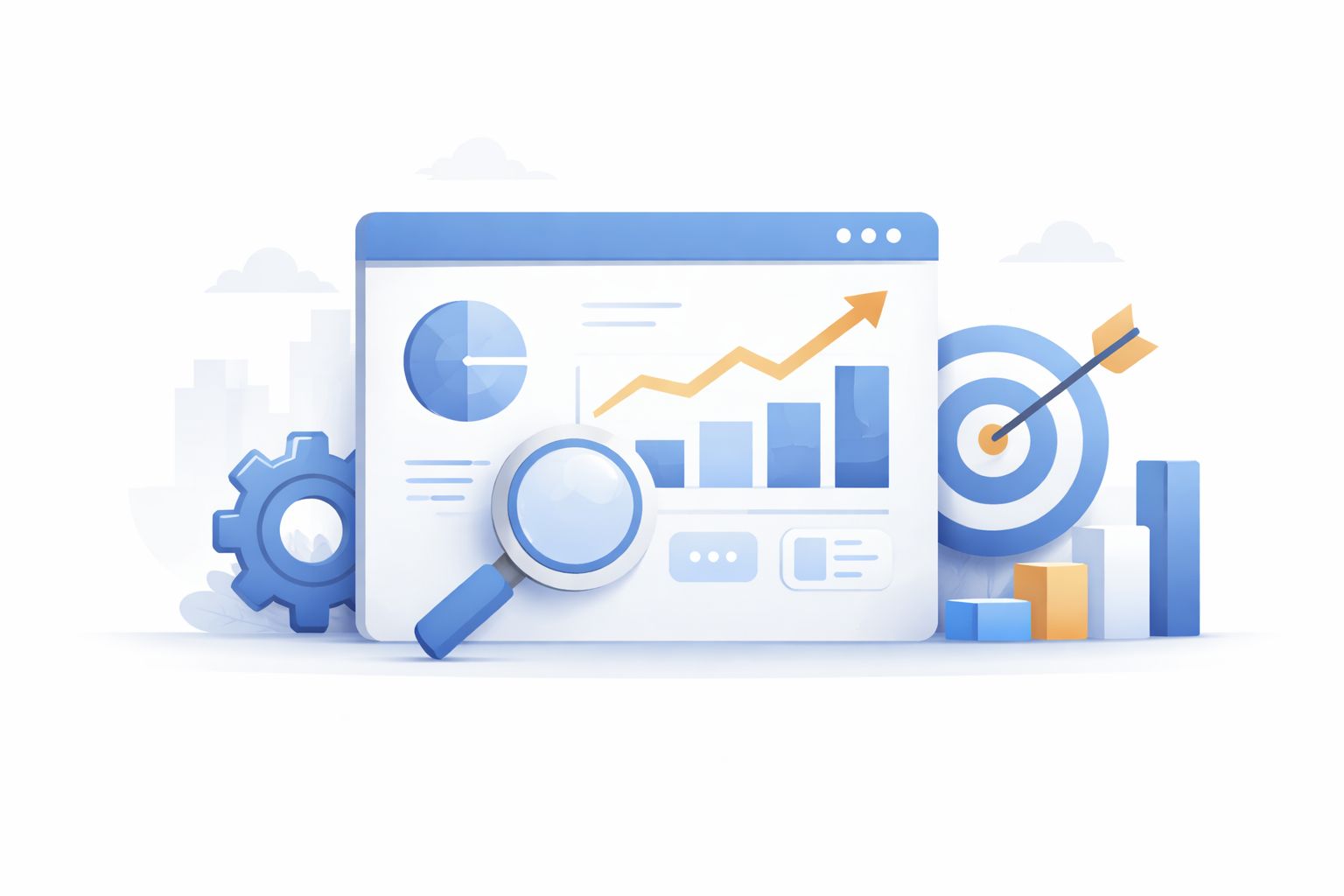 Facebook analytics metrics including engagement rate reach CTR and video retention