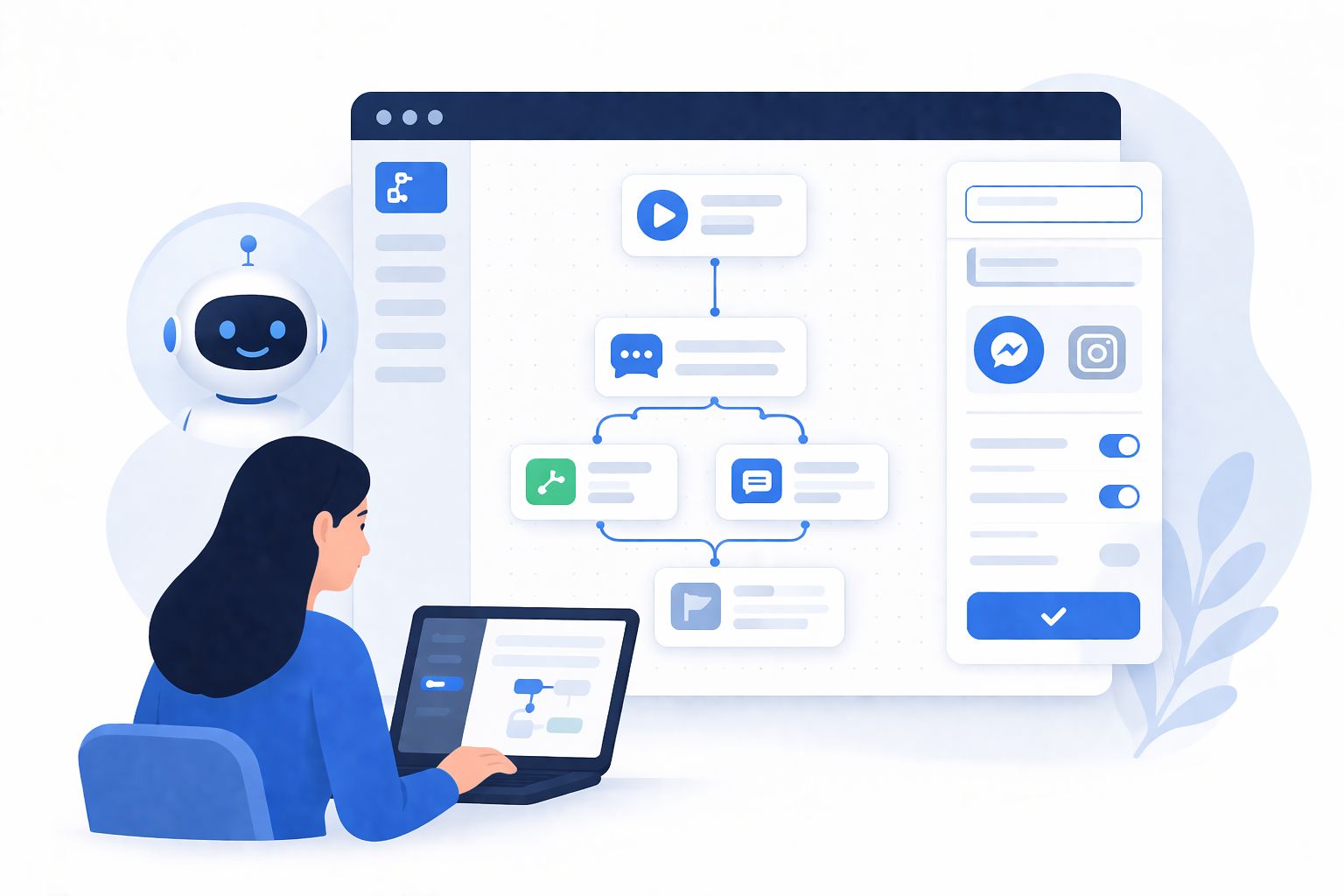 Building Your First Facebook Chatbot Flow