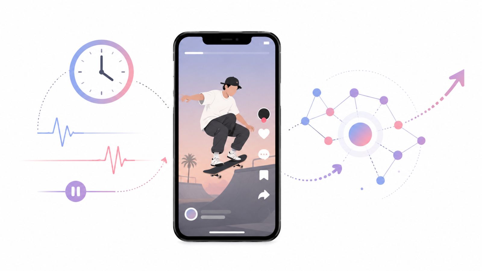 How the TikTok Algorithm Uses Timing Signals