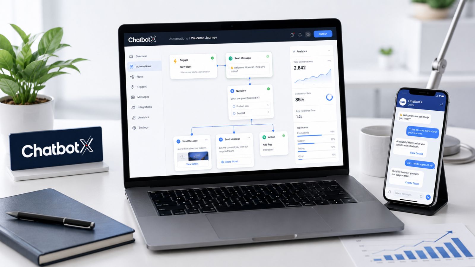 Start Automating With ChatbotX