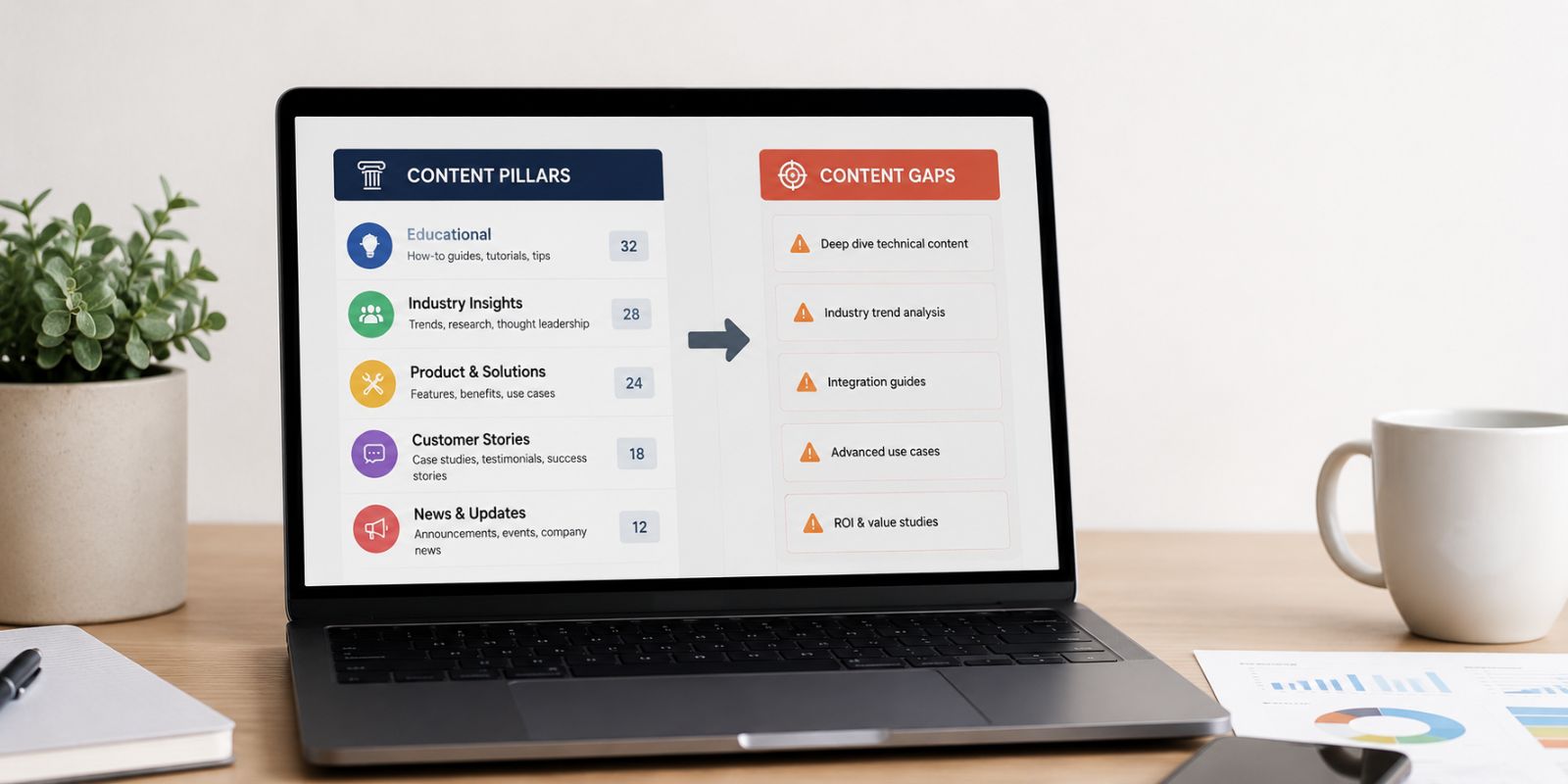 Step 5: Establish Content Pillars and Close Content Gaps