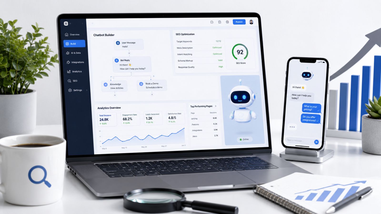 How to Build an SEO-Optimized Chatbot in 2026
