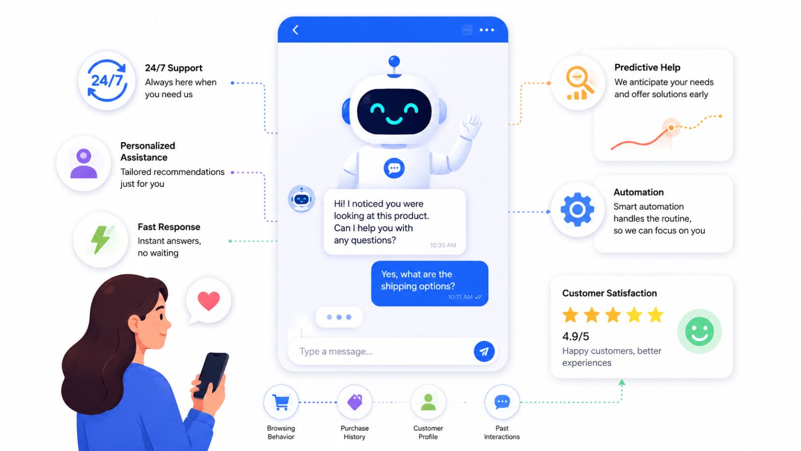 The Role of AI Chatbots in Proactive CX