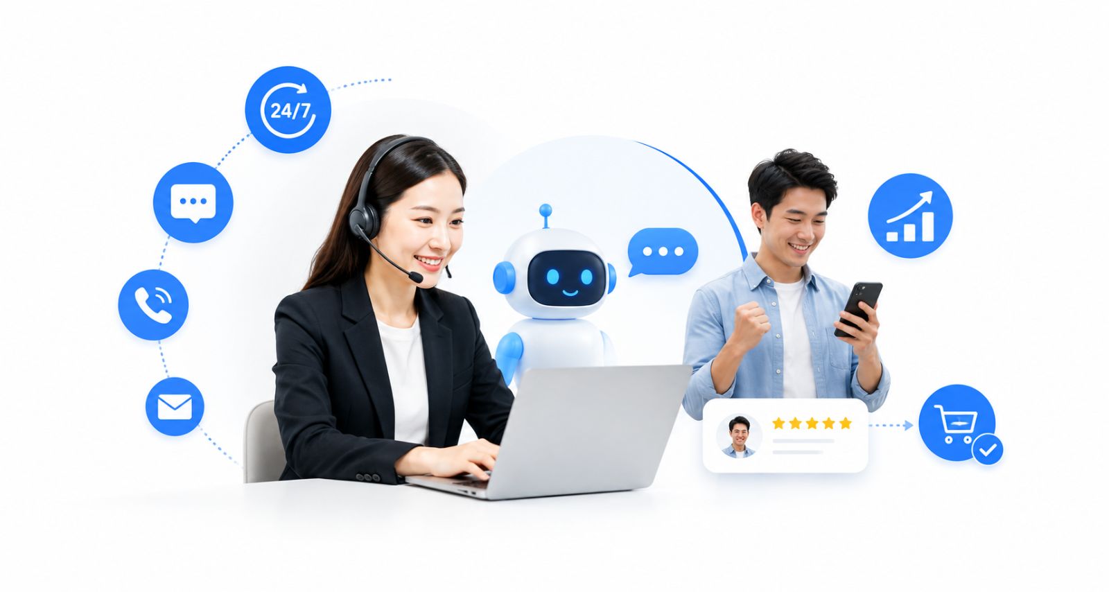 2. AI Chatbots: Always-On Customer Service That Actually Converts