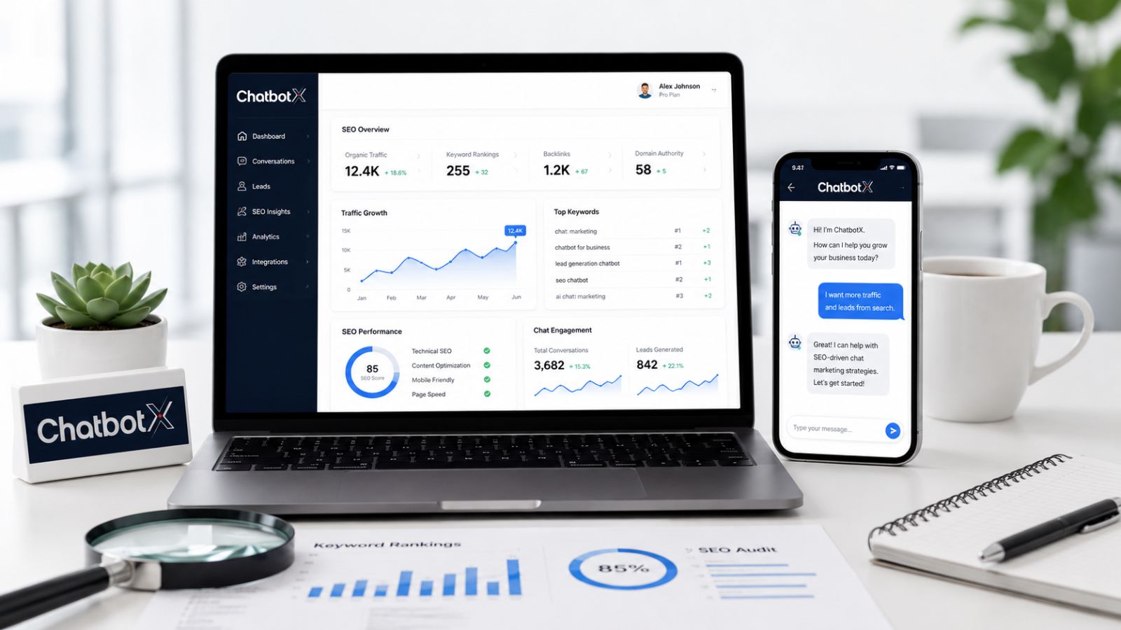 ChatbotX: Built for SEO-Driven Chat Marketing
