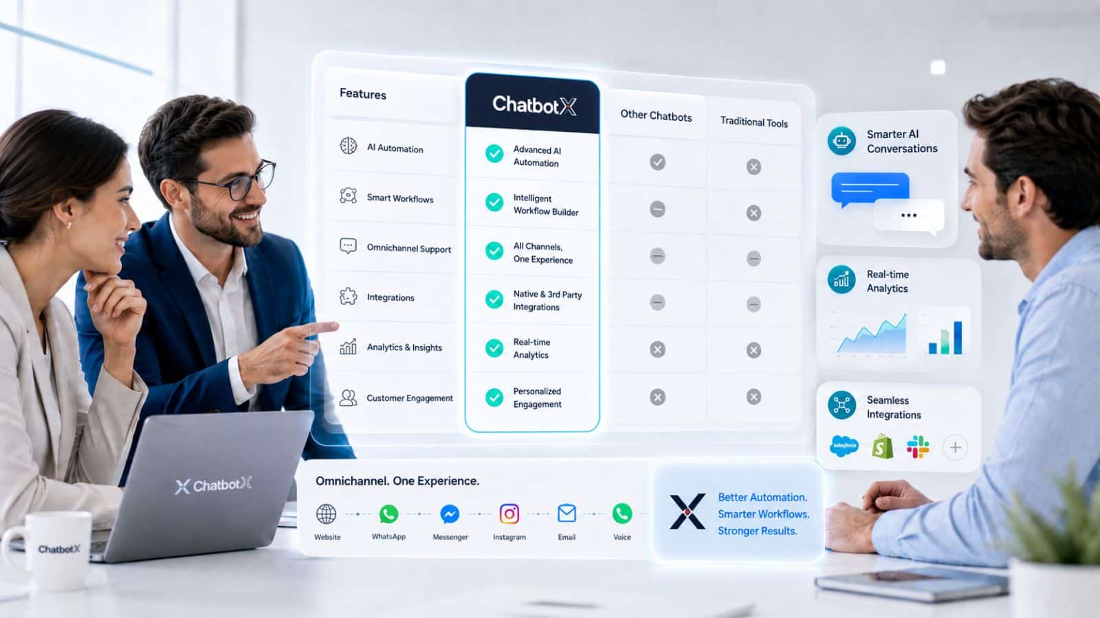 What ChatbotX Brings to the Comparison