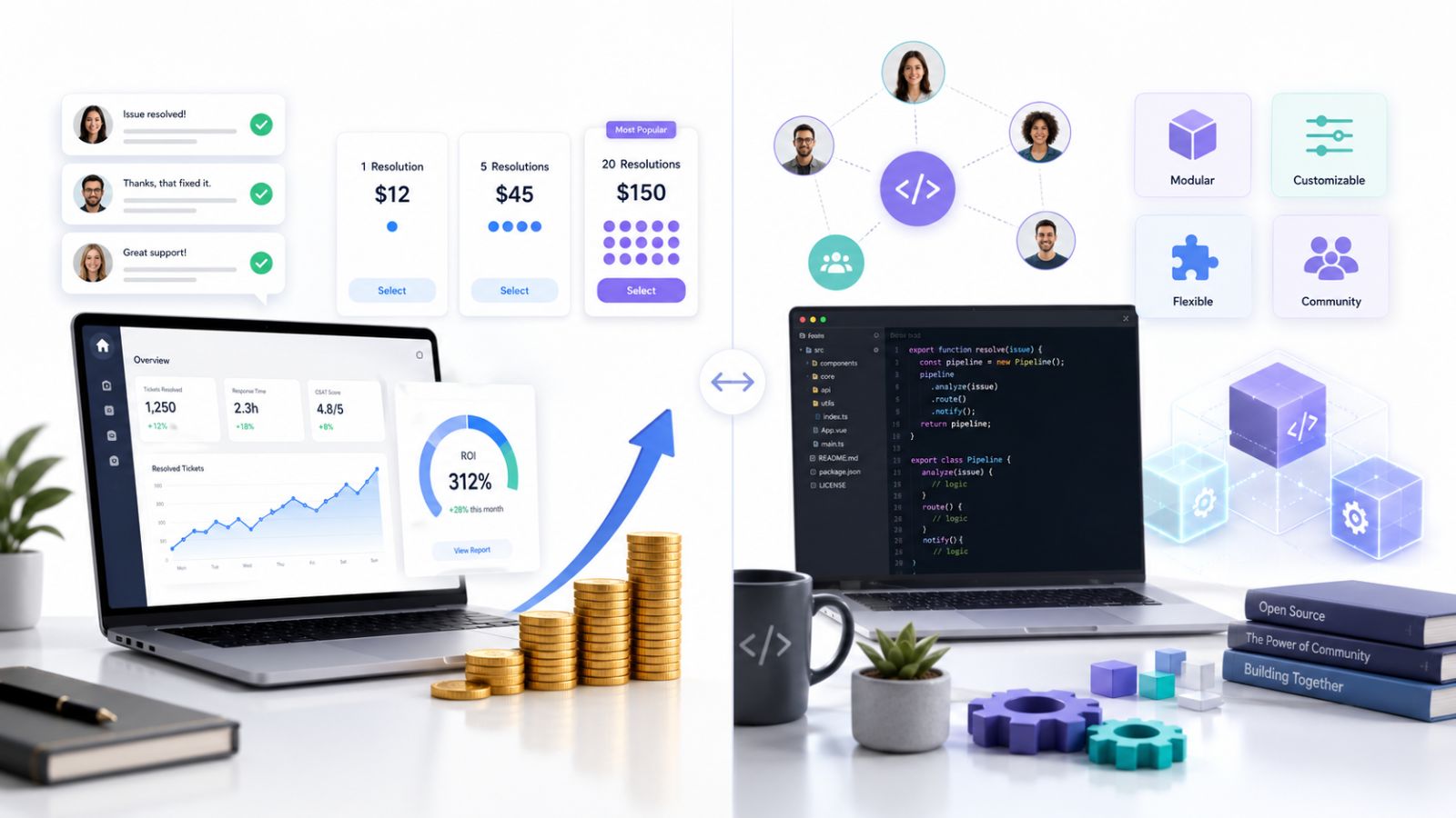 Pricing Model: Per-Resolution vs Open Source