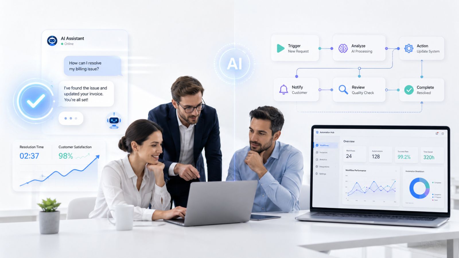AI Automation: Resolution-First vs Workflow-First