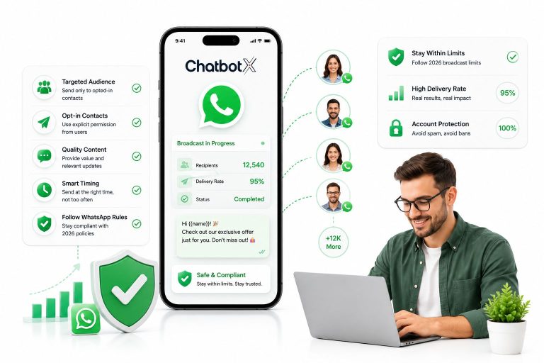 WhatsApp Broadcast Limits in 2026: How to Send Bulk Messages Without Getting Banned