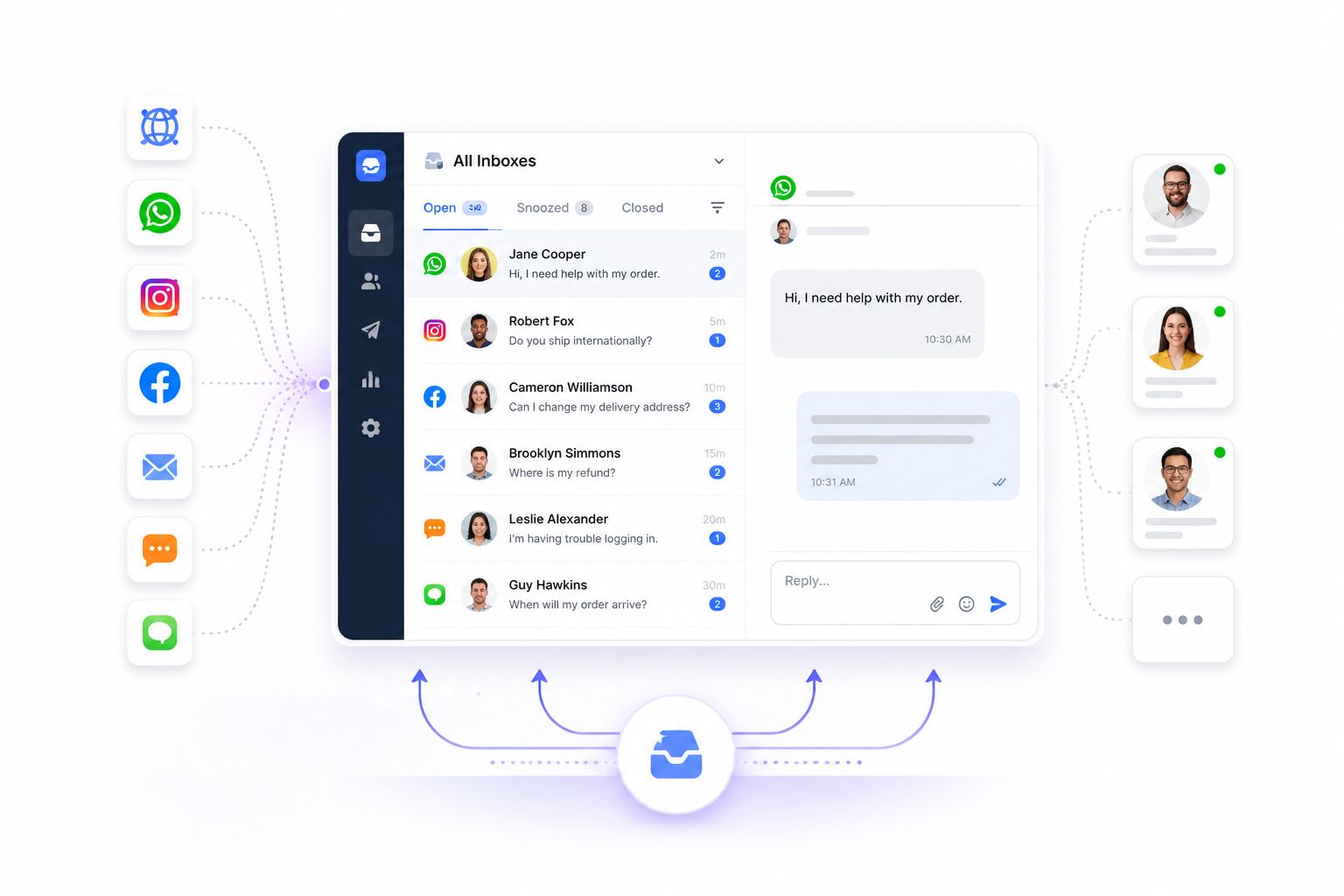 Step 2: Consolidate Channels Into One Inbox