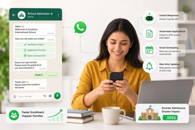 WhatsApp School Admission Automation: The 2026 Guide to Faster Enrollment