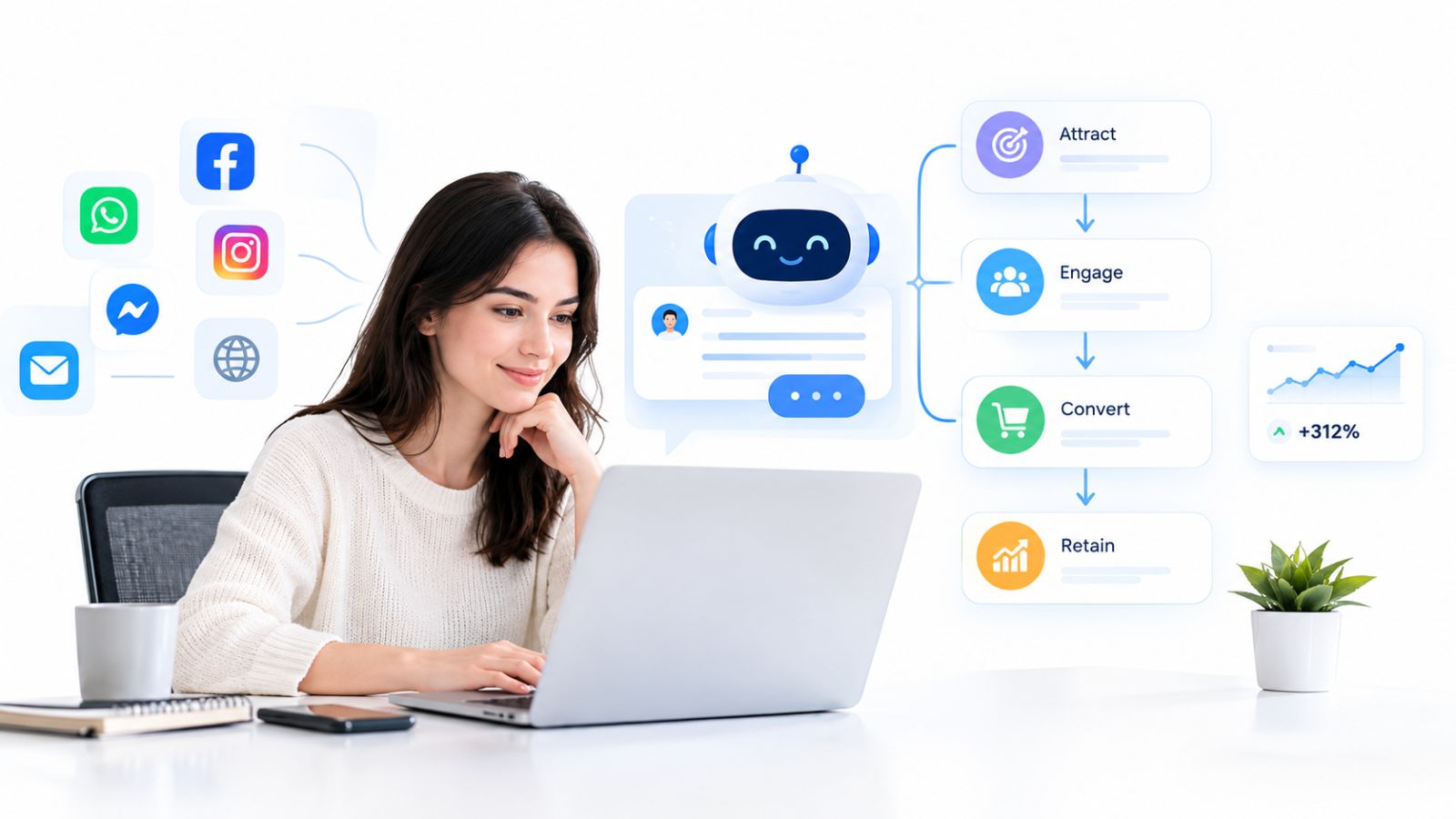 Where AI-Powered Chatbots Fit Into the Modern Marketing Workflow