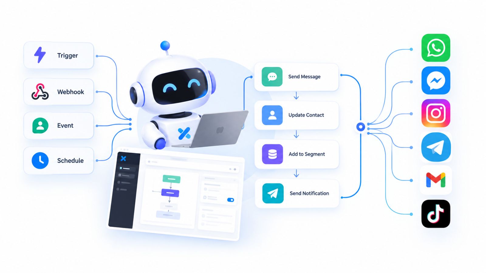 Automating Workflows Beyond Scheduling: Triggers, Webhooks, and Cross-Channel Actions