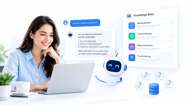 Knowledge Base Chatbot: How to Turn Your Help Center into an AI Support Agent (2026 Guide)