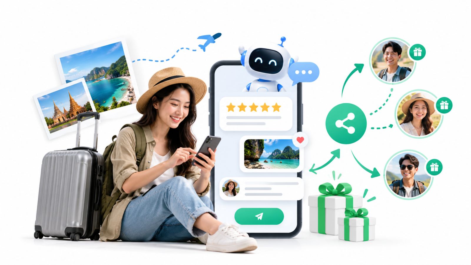 10. Post-Trip Feedback and Referral Engine