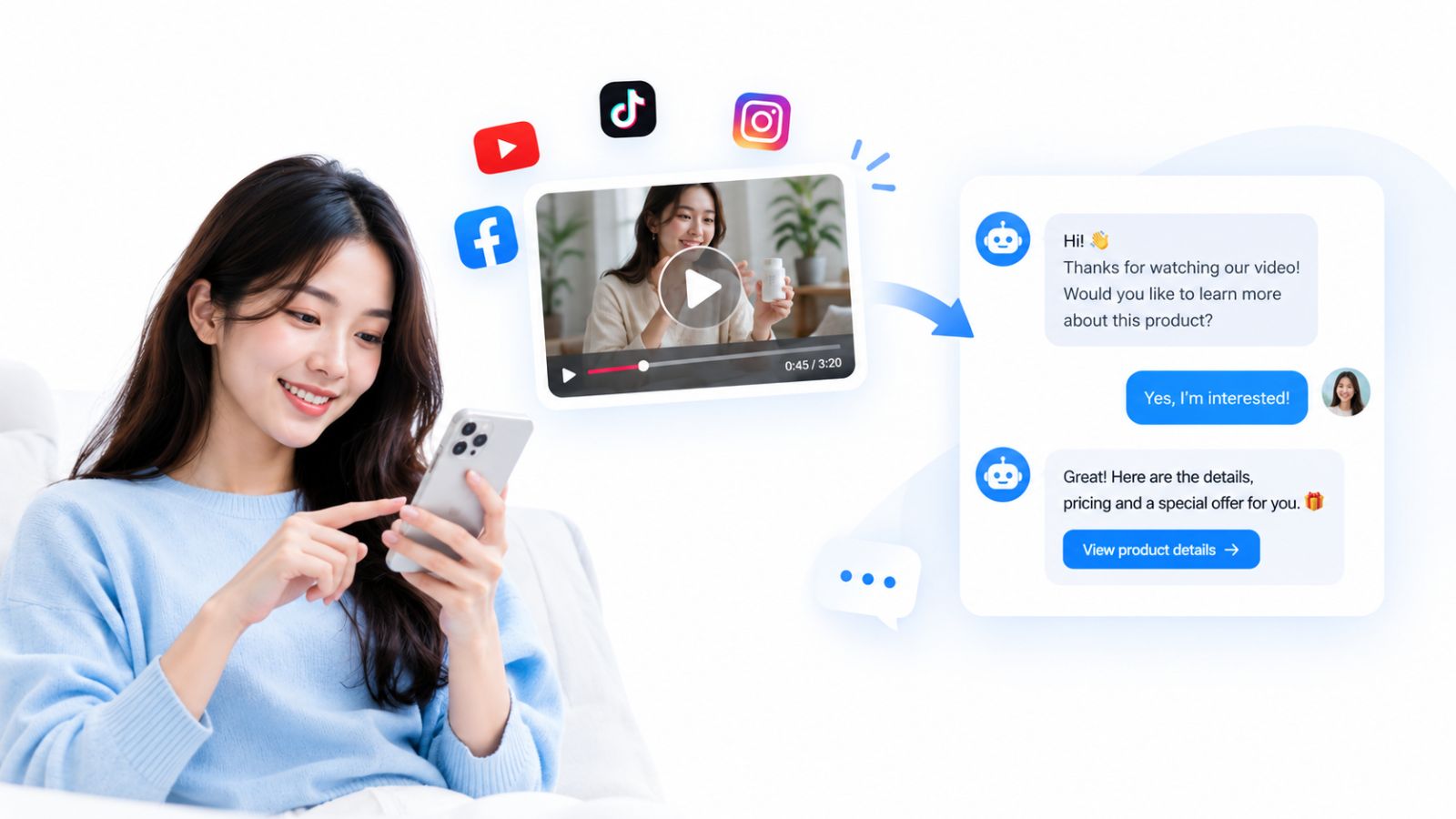 Turn Video Attention Into Customer Conversations