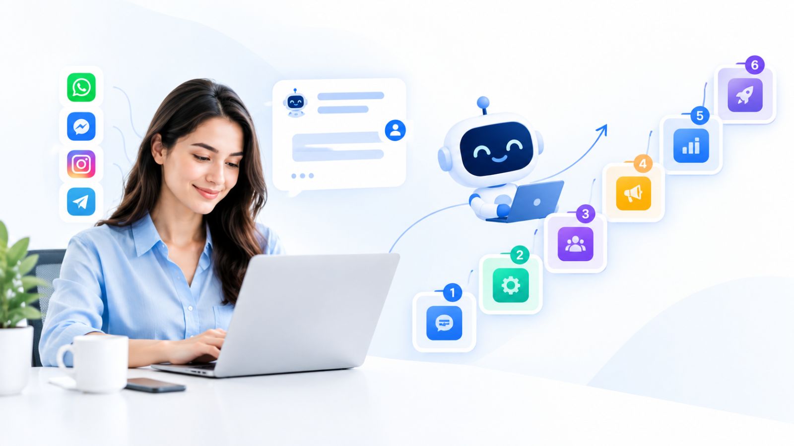 Six steps to launch chatbot services